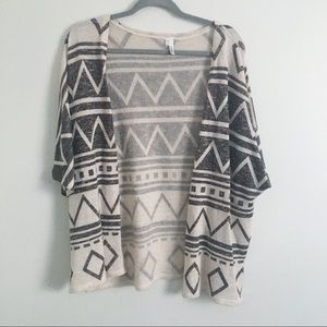 Maurices Studio Y Aztec Print Cardigan | Size L/XL
